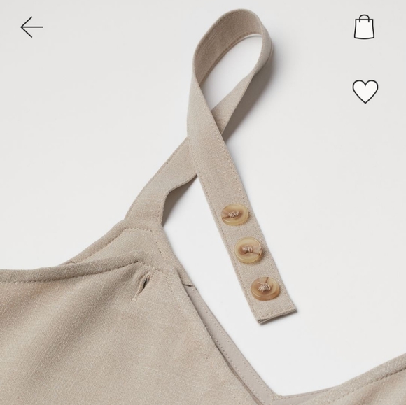 H&M Tan Jumpsuit NWT - Picture 6 of 6